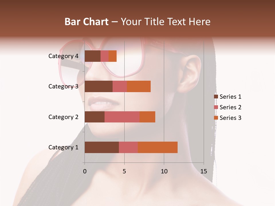 Beauty Joy Model PowerPoint Template