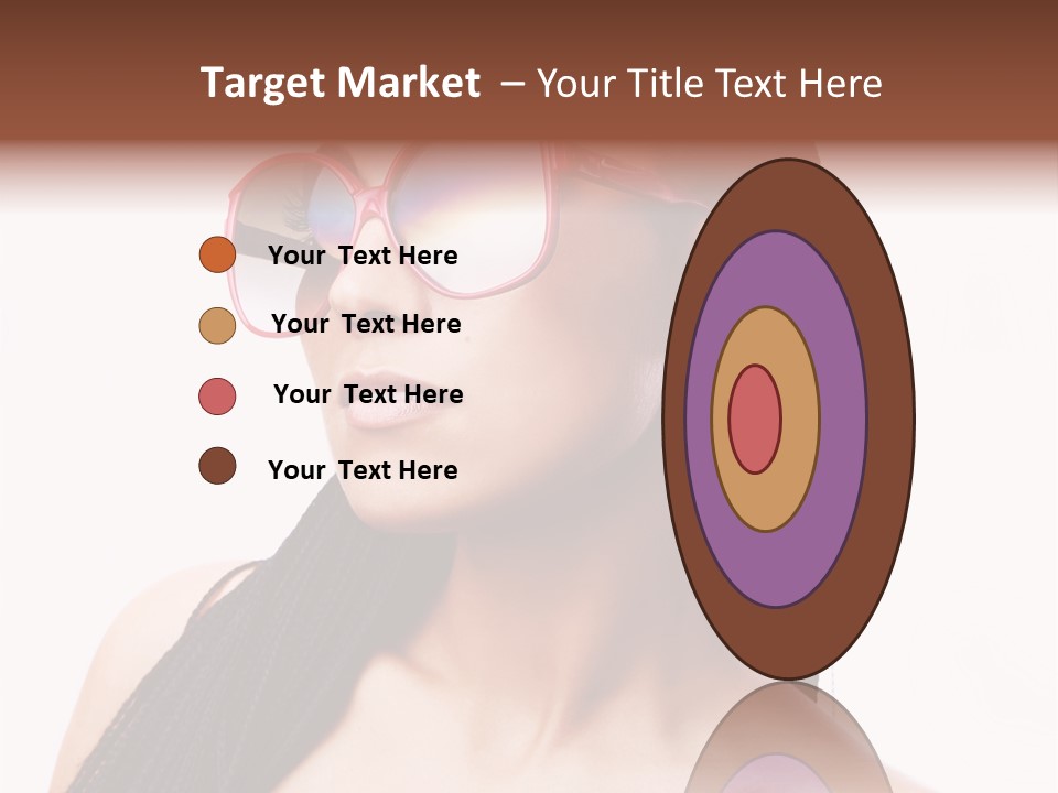 Beauty Joy Model PowerPoint Template