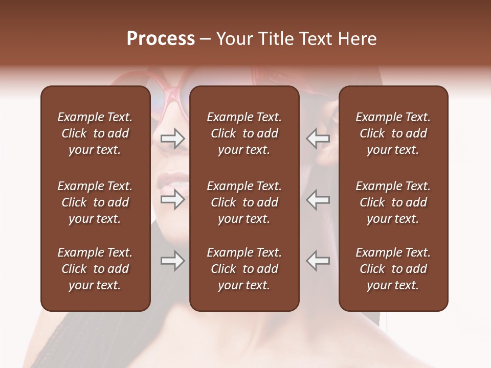 Beauty Joy Model PowerPoint Template