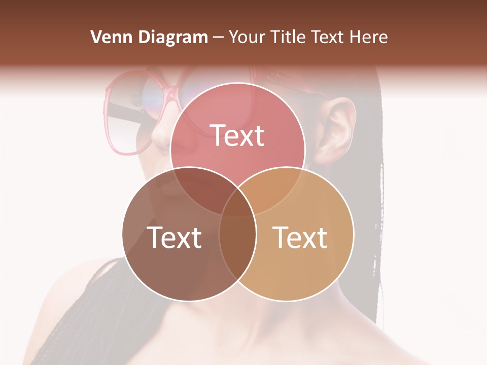 Beauty Joy Model PowerPoint Template