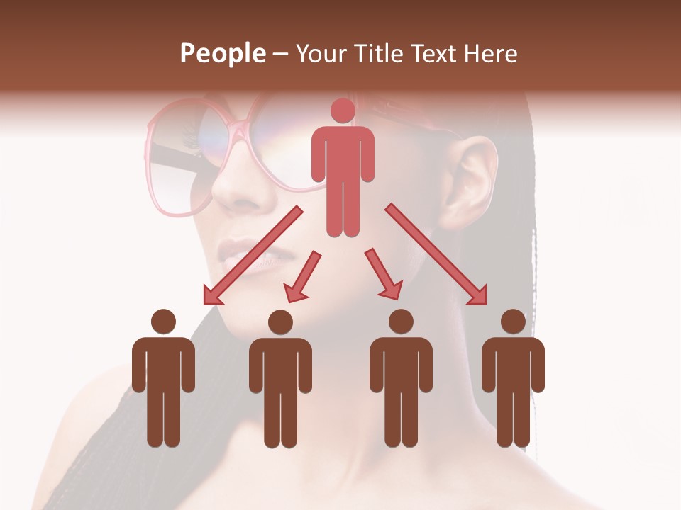 Beauty Joy Model PowerPoint Template