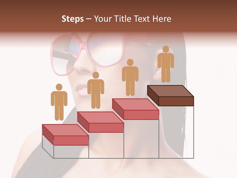 Beauty Joy Model PowerPoint Template