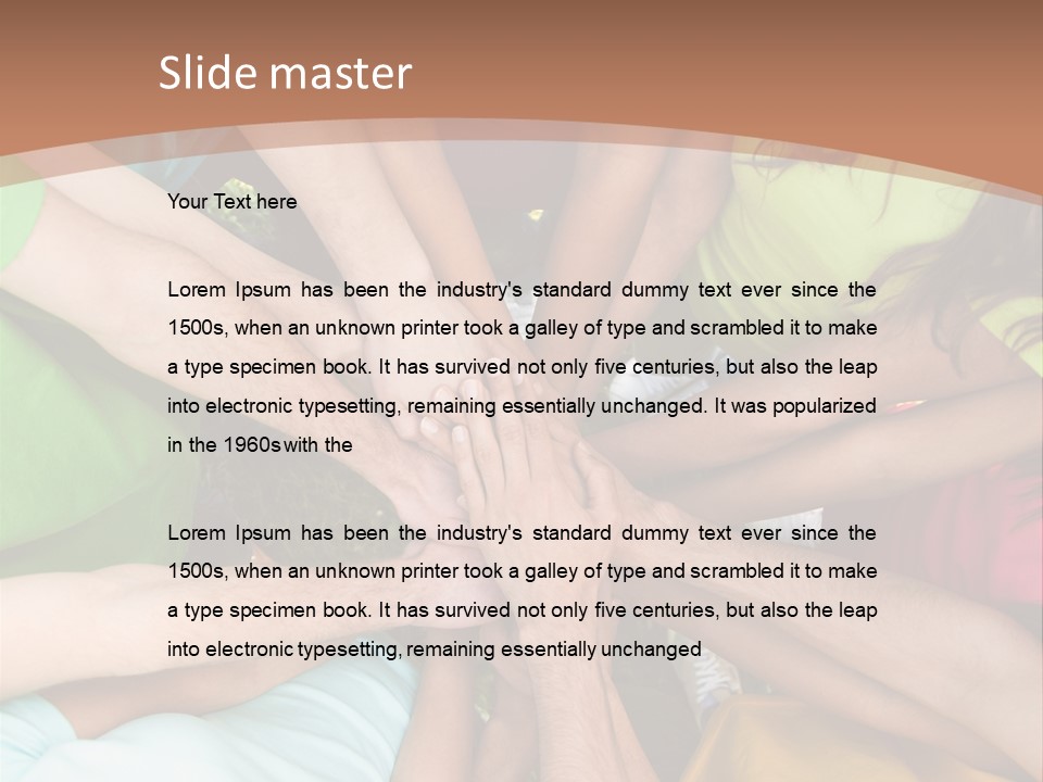 Partnership Stack Student PowerPoint Template