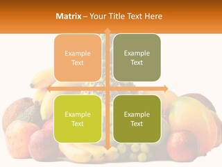 Kiwi Nutrition Vegetarian PowerPoint Template