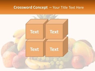 Kiwi Nutrition Vegetarian PowerPoint Template