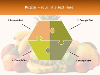 Kiwi Nutrition Vegetarian PowerPoint Template