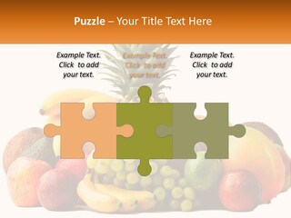 Kiwi Nutrition Vegetarian PowerPoint Template