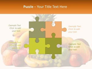 Kiwi Nutrition Vegetarian PowerPoint Template