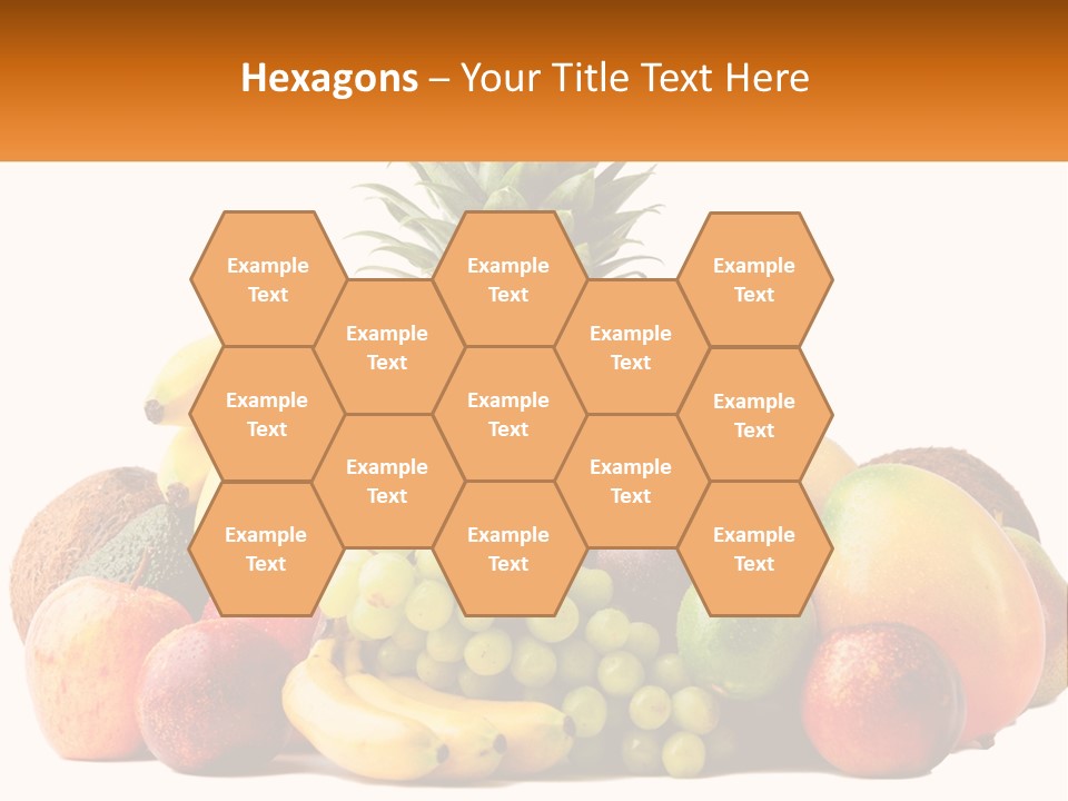 Kiwi Nutrition Vegetarian PowerPoint Template