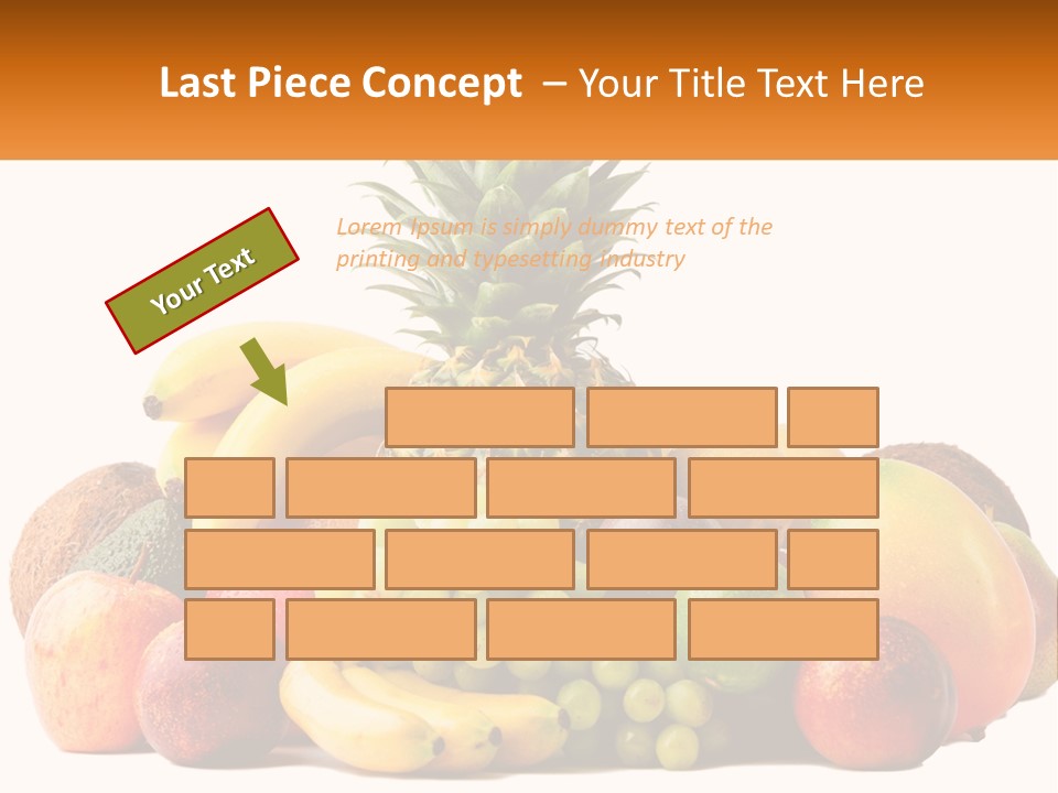 Kiwi Nutrition Vegetarian PowerPoint Template
