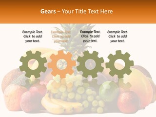 Kiwi Nutrition Vegetarian PowerPoint Template