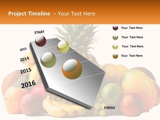 Kiwi Nutrition Vegetarian PowerPoint Template