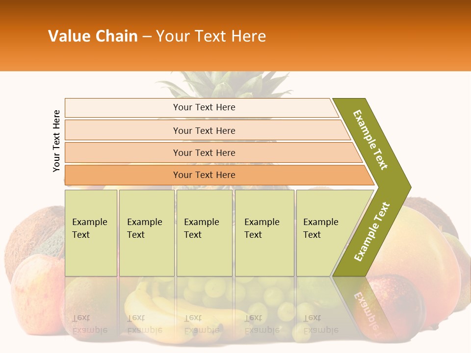 Kiwi Nutrition Vegetarian PowerPoint Template