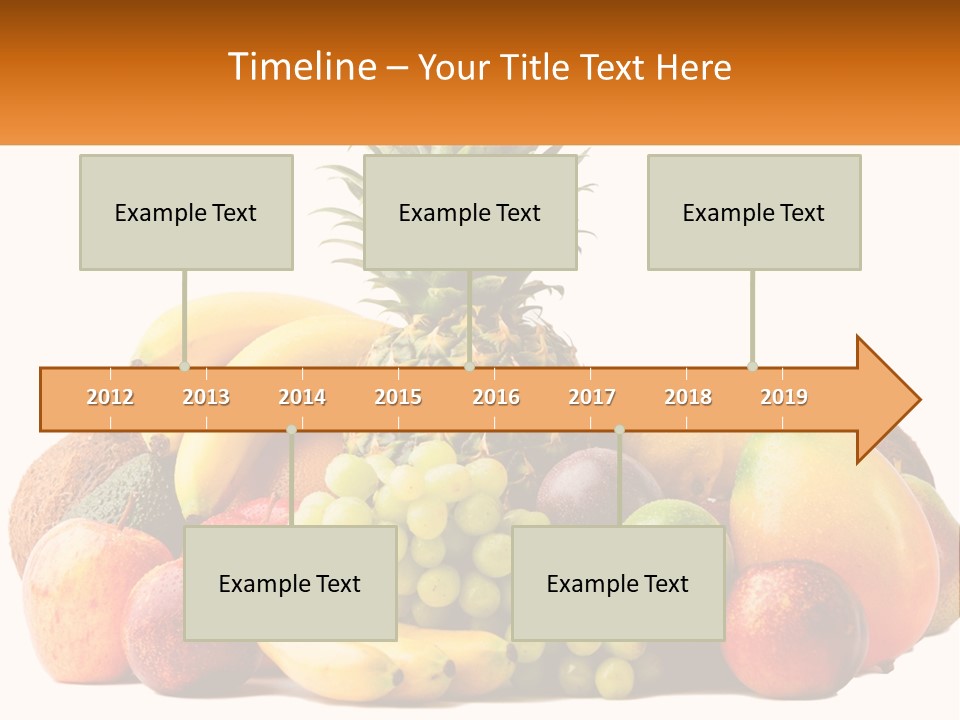 Kiwi Nutrition Vegetarian PowerPoint Template