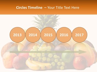 Kiwi Nutrition Vegetarian PowerPoint Template