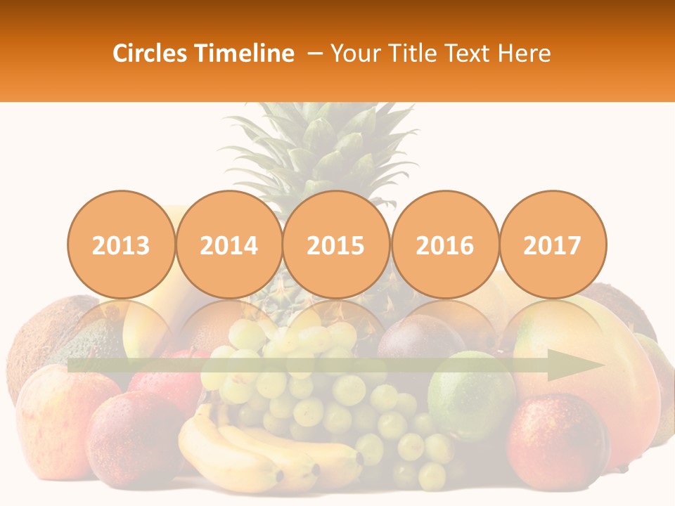 Kiwi Nutrition Vegetarian PowerPoint Template