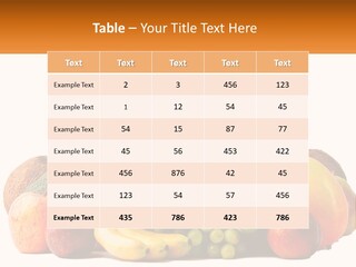 Kiwi Nutrition Vegetarian PowerPoint Template