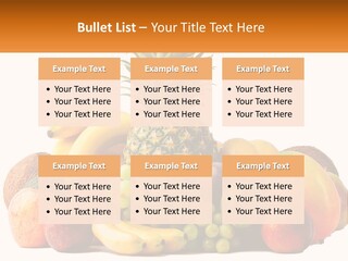 Kiwi Nutrition Vegetarian PowerPoint Template