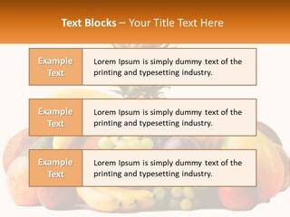 Kiwi Nutrition Vegetarian PowerPoint Template