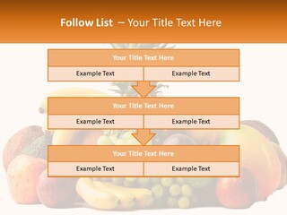 Kiwi Nutrition Vegetarian PowerPoint Template