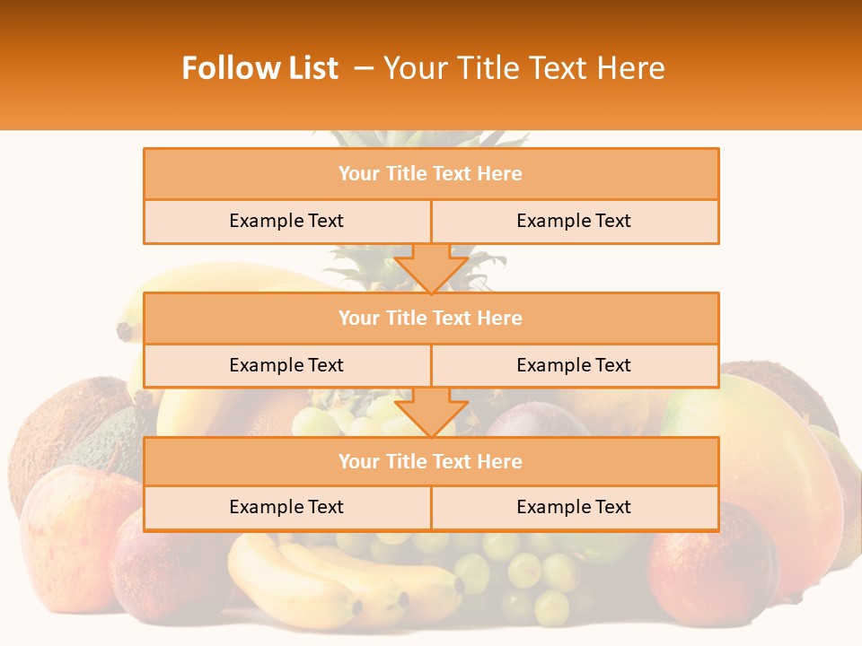 Kiwi Nutrition Vegetarian PowerPoint Template