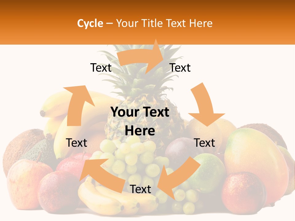Kiwi Nutrition Vegetarian PowerPoint Template