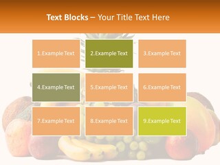 Kiwi Nutrition Vegetarian PowerPoint Template