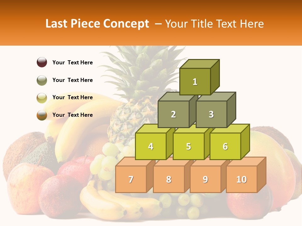 Kiwi Nutrition Vegetarian PowerPoint Template