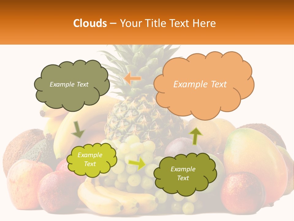 Kiwi Nutrition Vegetarian PowerPoint Template