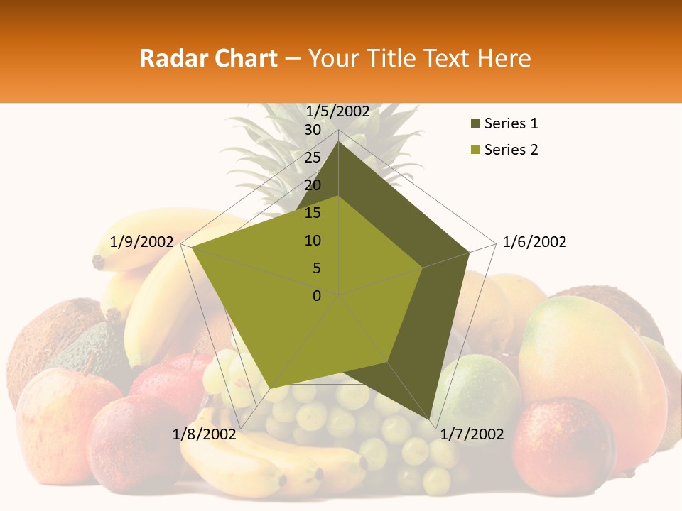 Kiwi Nutrition Vegetarian PowerPoint Template