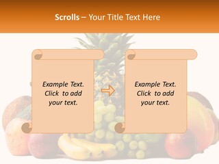 Kiwi Nutrition Vegetarian PowerPoint Template