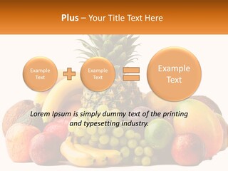 Kiwi Nutrition Vegetarian PowerPoint Template