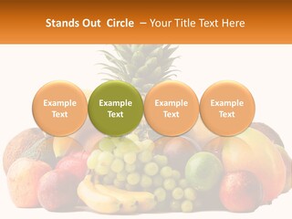 Kiwi Nutrition Vegetarian PowerPoint Template