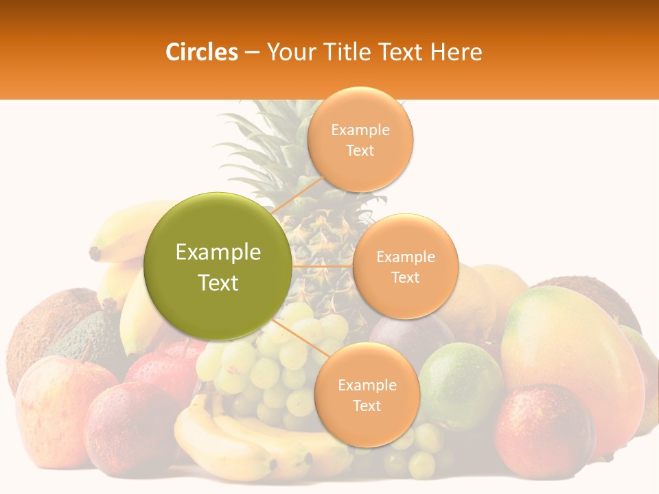 Kiwi Nutrition Vegetarian PowerPoint Template