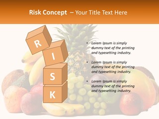Kiwi Nutrition Vegetarian PowerPoint Template