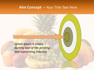 Kiwi Nutrition Vegetarian PowerPoint Template