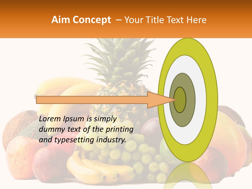 Kiwi Nutrition Vegetarian PowerPoint Template
