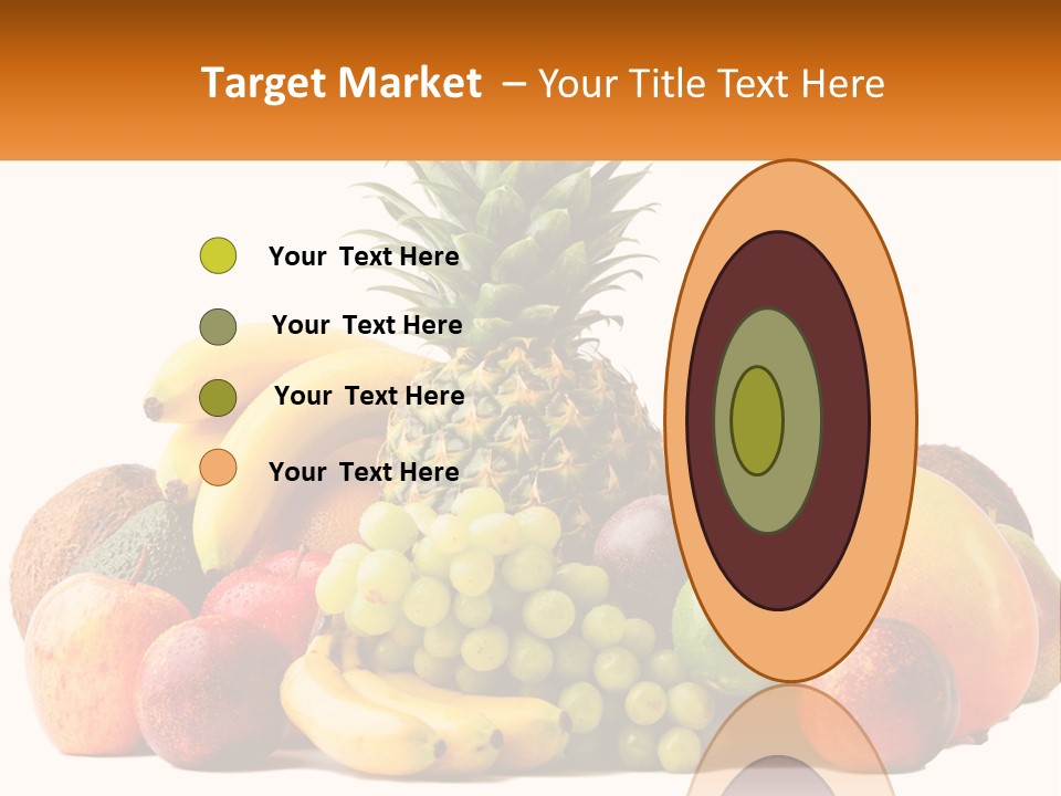 Kiwi Nutrition Vegetarian PowerPoint Template