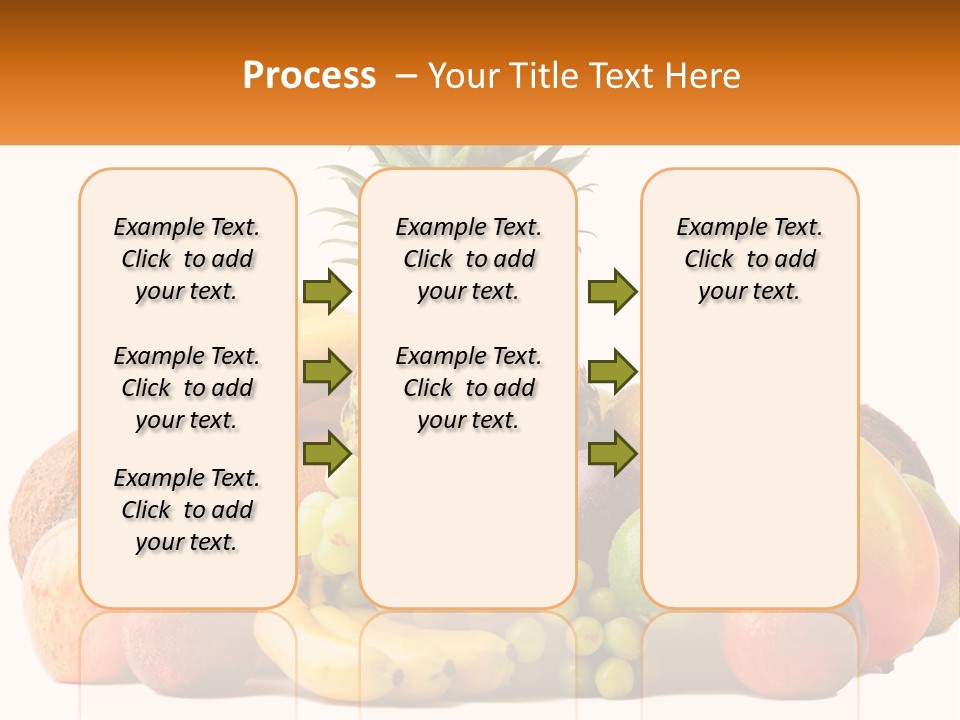Kiwi Nutrition Vegetarian PowerPoint Template