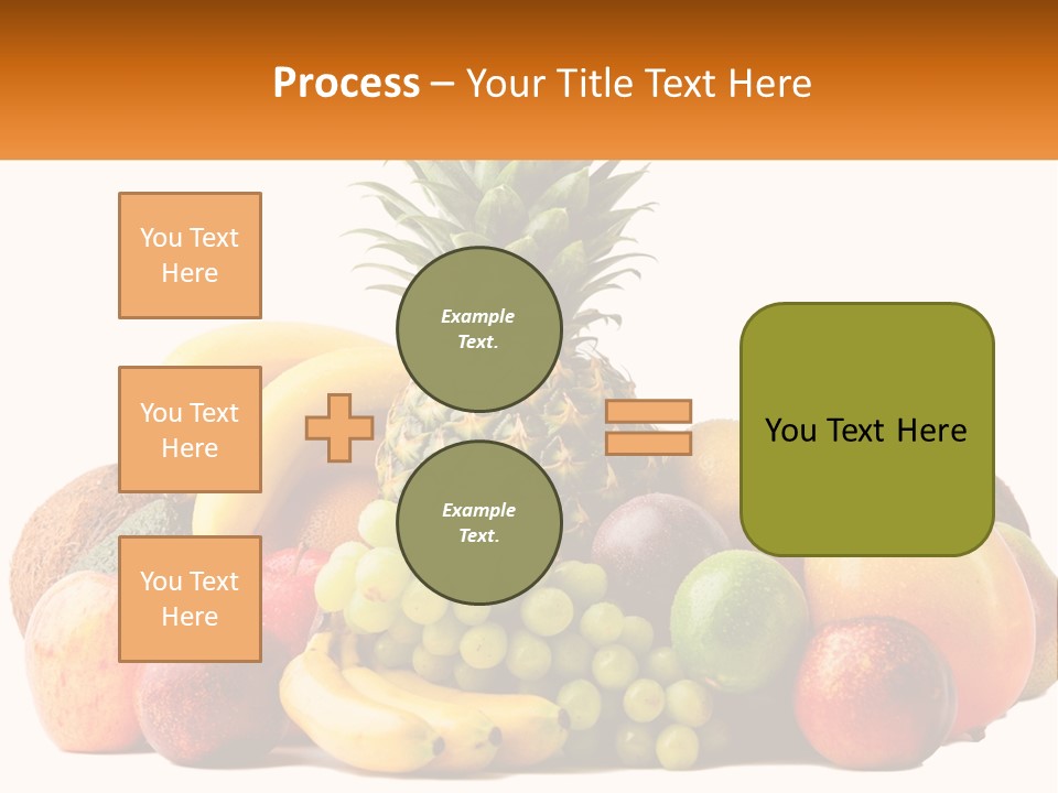 Kiwi Nutrition Vegetarian PowerPoint Template