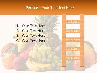 Kiwi Nutrition Vegetarian PowerPoint Template