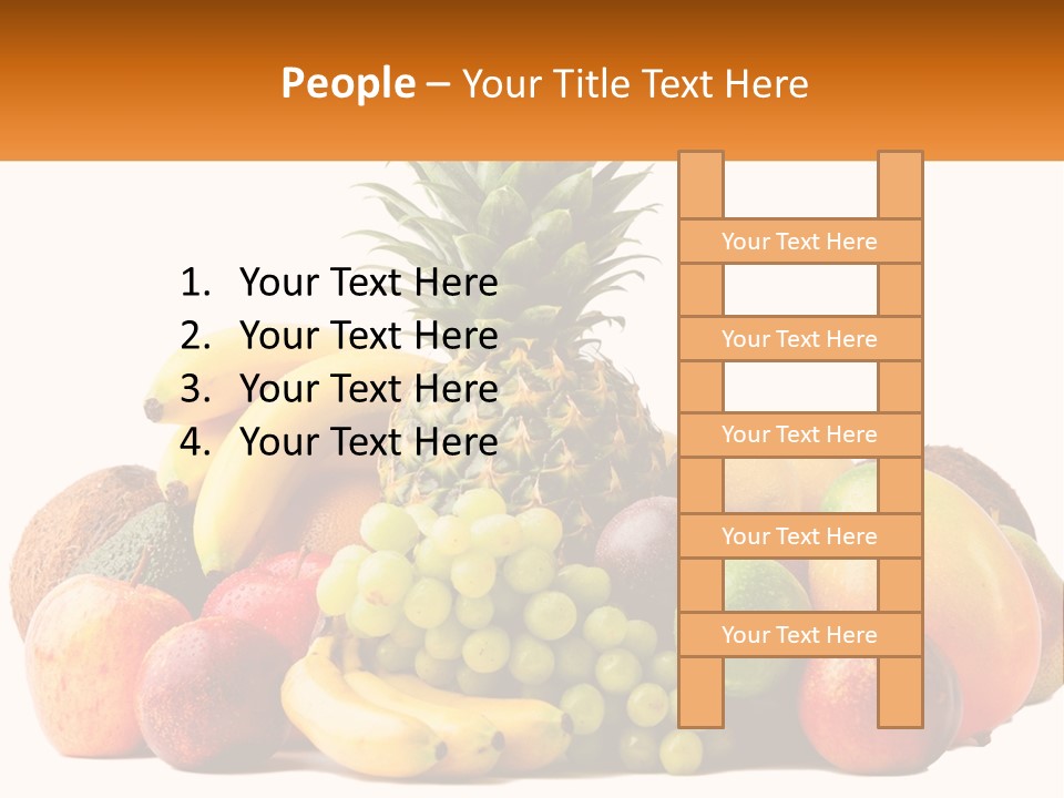 Kiwi Nutrition Vegetarian PowerPoint Template
