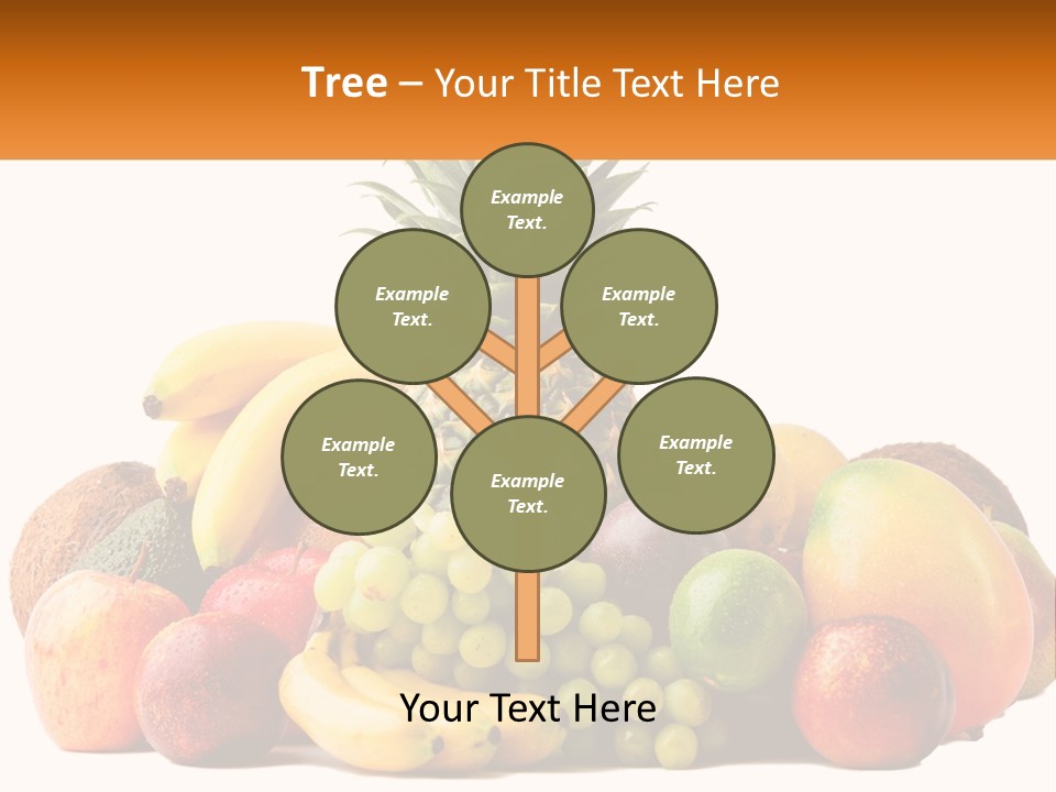 Kiwi Nutrition Vegetarian PowerPoint Template