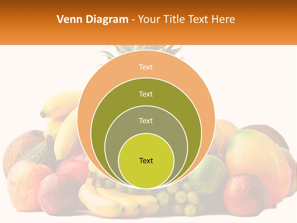 Kiwi Nutrition Vegetarian PowerPoint Template