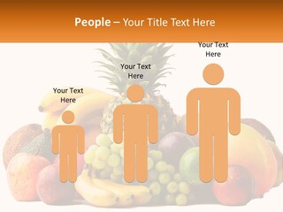 Kiwi Nutrition Vegetarian PowerPoint Template