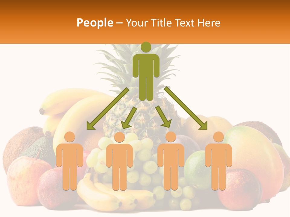Kiwi Nutrition Vegetarian PowerPoint Template