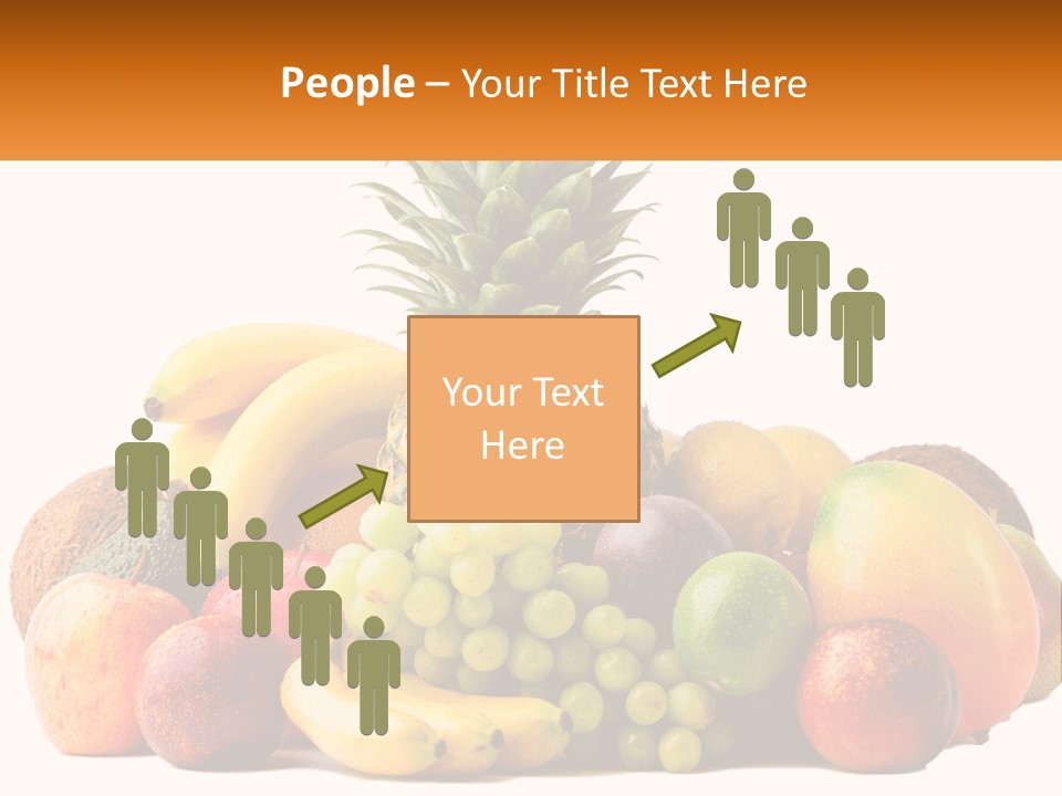 Kiwi Nutrition Vegetarian PowerPoint Template
