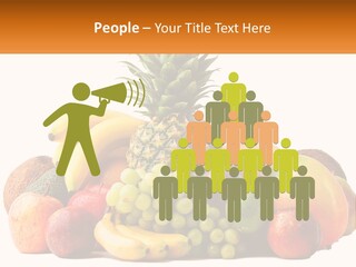 Kiwi Nutrition Vegetarian PowerPoint Template