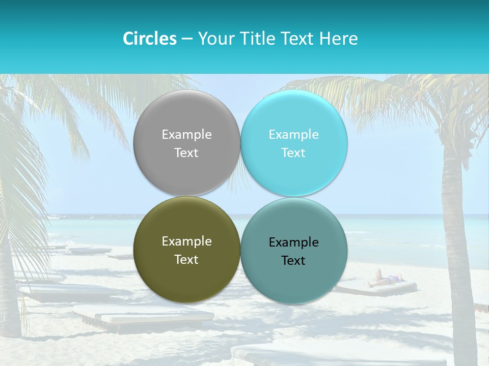 Tourist Resort Beach Coastline PowerPoint Template