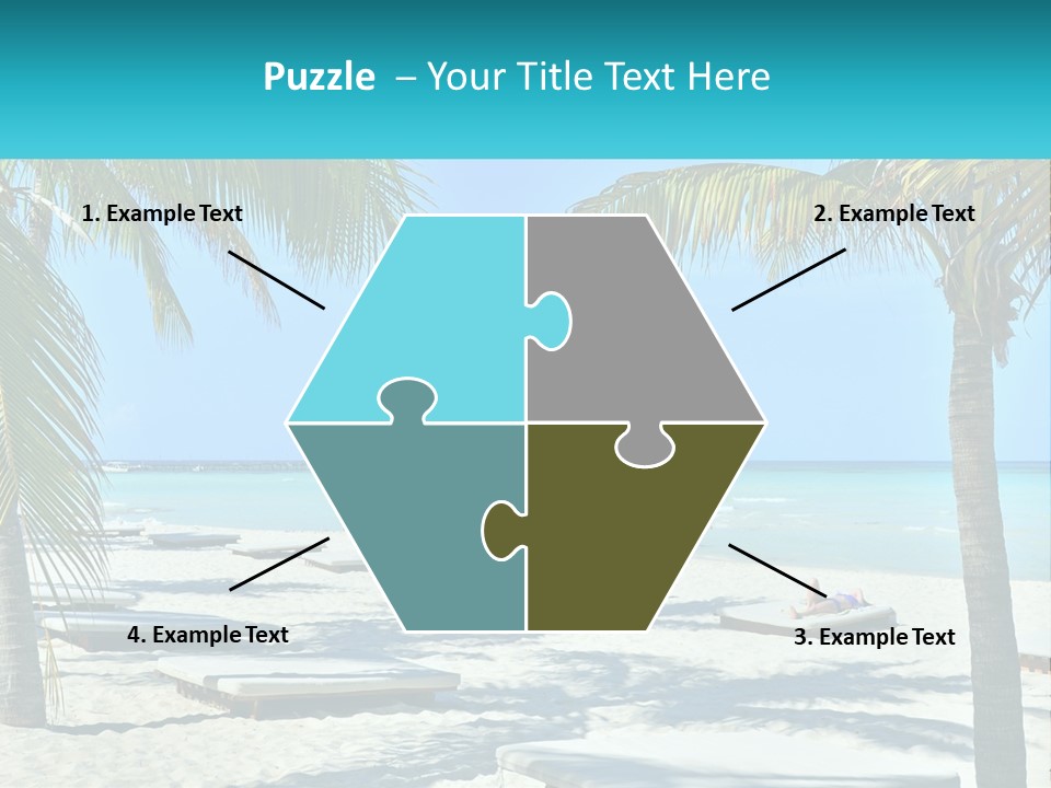 Tourist Resort Beach Coastline PowerPoint Template